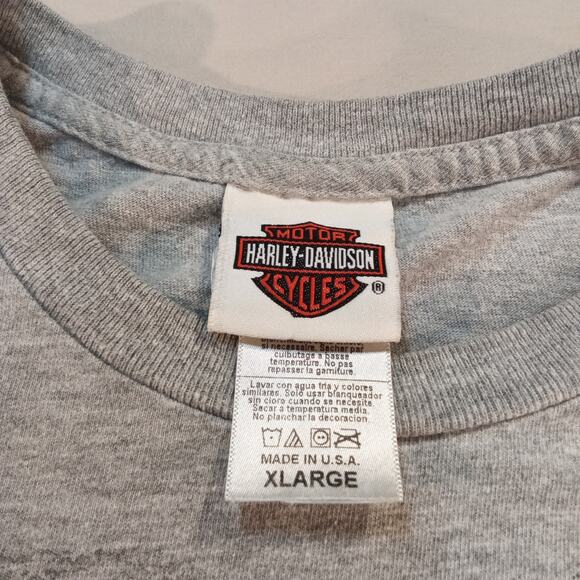 Harley-Davidson Men’s XL Gray Graphic T-Shirt Hillbilly Harley Gatlinburg - Picture 4 of 7